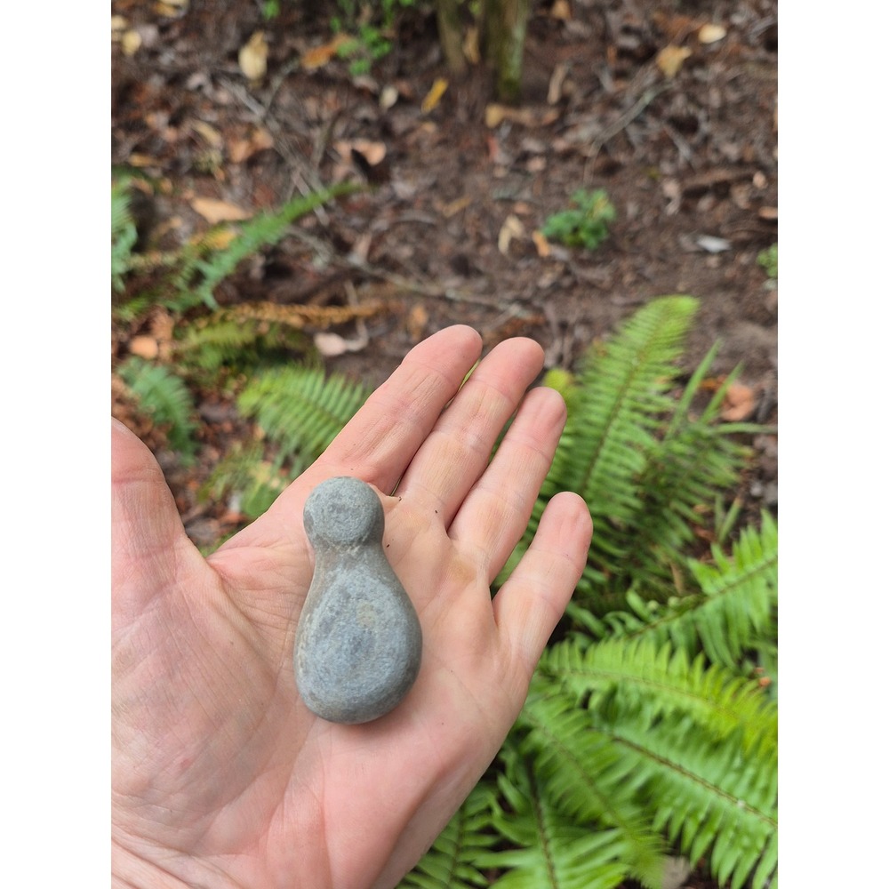 Fox Island WA Natural Fairy Goddess Stones | Set of 4 Wave‑Crafted PNW Talismans - Picture 8 of 14